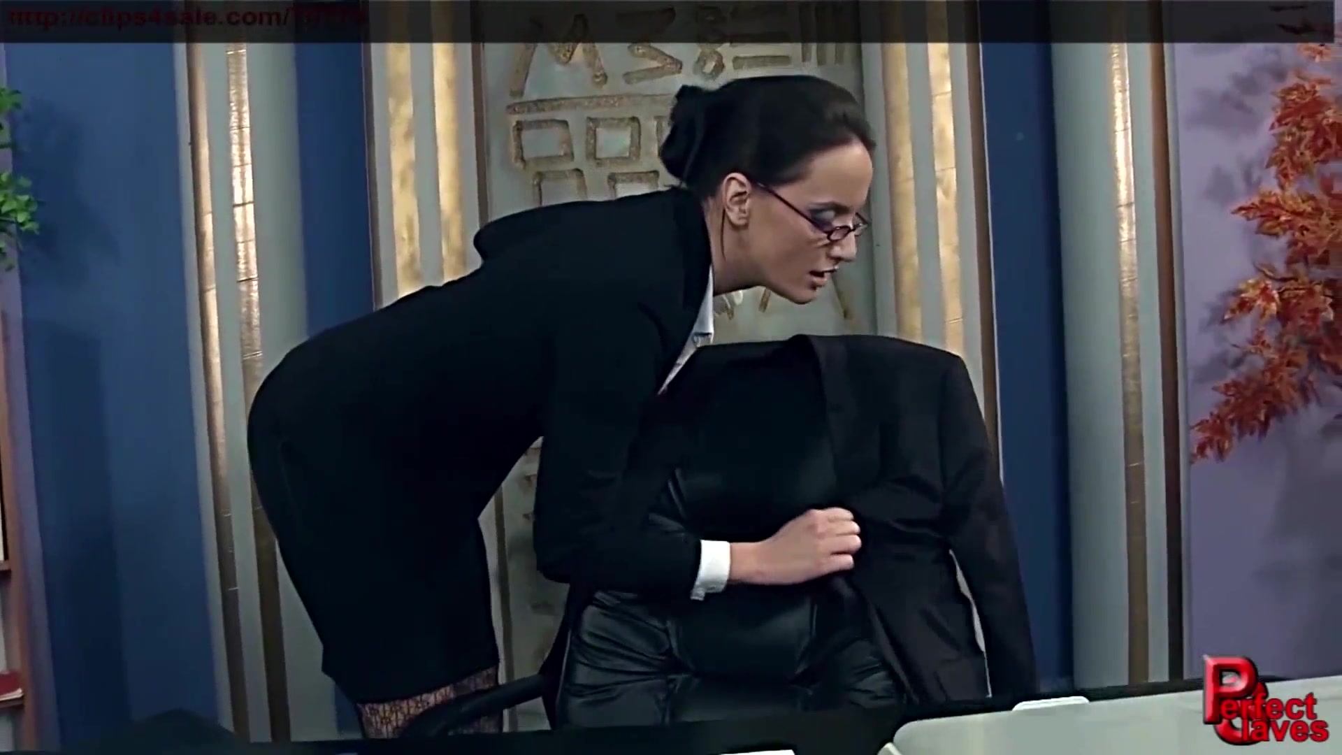 Gorgeous Secretary Punished In The Office. She Loves Her Boss Domination And Has Squirting Orgasms.