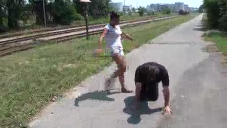 Kicking Femdom