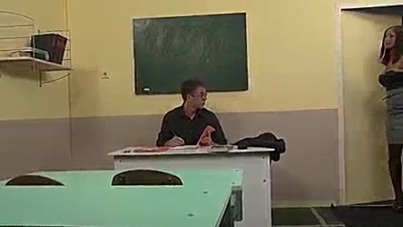 The Disciplinary School. The Principal Of The School Gets Punishments From The Teacher. Part 1. Teaching For Obediently.