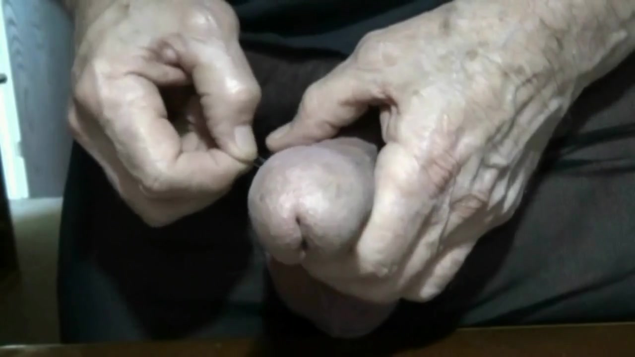 Needles Transform This Pervert S Dick Into A Porcupine A Cockupine
